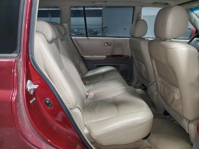 JTEDP21A240028464 - 2004 TOYOTA HIGHLANDER BASE ბურგუნდია ფოტო 11