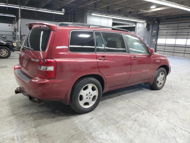 JTEDP21A240028464 - 2004 TOYOTA HIGHLANDER BASE ბურგუნდია ფოტო 3