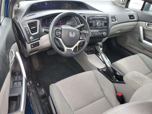 2HGFG3B82DH523551 - 2013 HONDA CIVIC EX BLUE photo 8