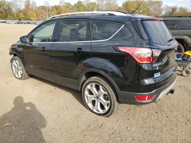 1FMCU9J92JUD34460 - 2018 FORD ESCAPE TITANIUM შავი ფოტო 2