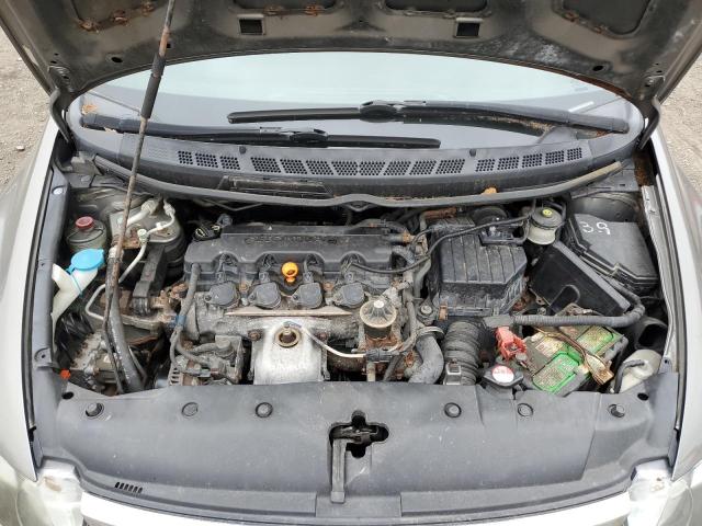 1HGFA16557L060351 - 2007 HONDA CIVIC LX ნაცრისფერი ფოტო 11