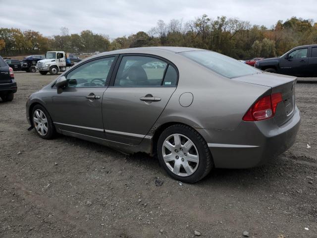 1HGFA16557L060351 - 2007 HONDA CIVIC LX ნაცრისფერი ფოტო 2