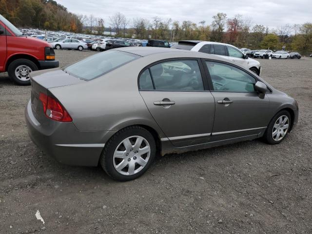 1HGFA16557L060351 - 2007 HONDA CIVIC LX ნაცრისფერი ფოტო 3