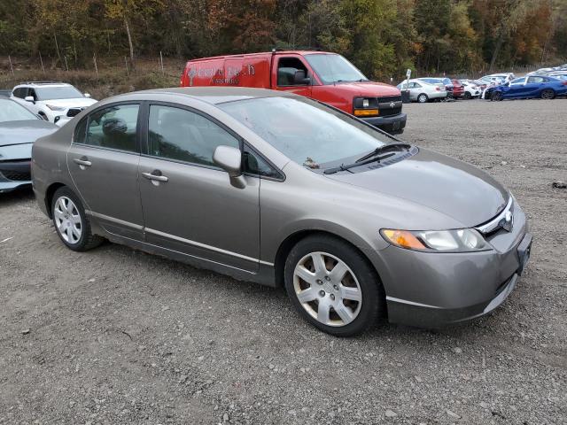 1HGFA16557L060351 - 2007 HONDA CIVIC LX ნაცრისფერი ფოტო 4