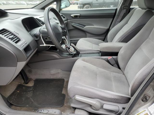 1HGFA16557L060351 - 2007 HONDA CIVIC LX ნაცრისფერი ფოტო 7