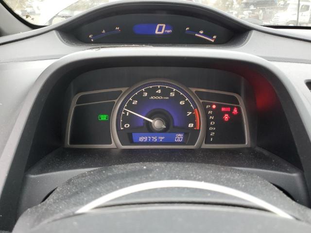 1HGFA16557L060351 - 2007 HONDA CIVIC LX ნაცრისფერი ფოტო 9