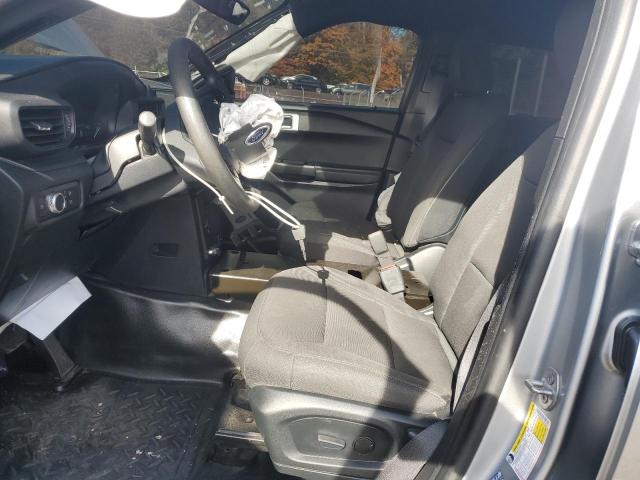 1FM5K8AW2LGC93361 - 2020 FORD EXPLORER POLICE INTERCEPTOR SILVER photo 7