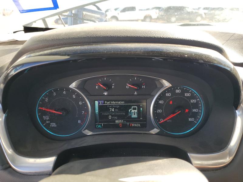 1GNEVGKW4KJ291298 - 2019 CHEVROLET TRAVERSE LT Beyaz fotoğraf 9