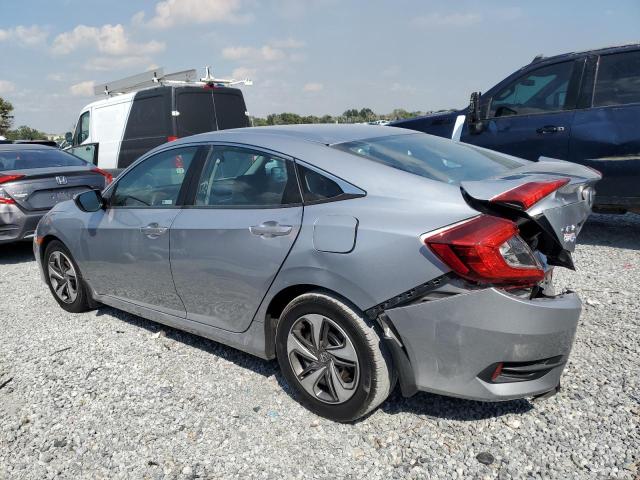 19XFC2F63KE036056 - 2019 HONDA CIVIC LX Srebrny zdjęcie 2