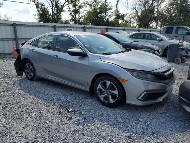 19XFC2F63KE036056 - 2019 HONDA CIVIC LX Srebrny zdjęcie 4