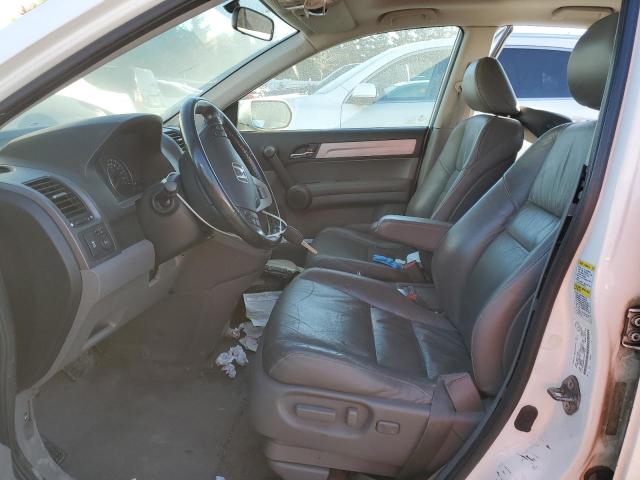 5J6RE4H72AL817868 - 2010 HONDA CR-V EXL WHITE photo 7