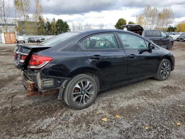 2HGFB2F52DH103300 - 2013 HONDA CIVIC LX შავი ფოტო 3