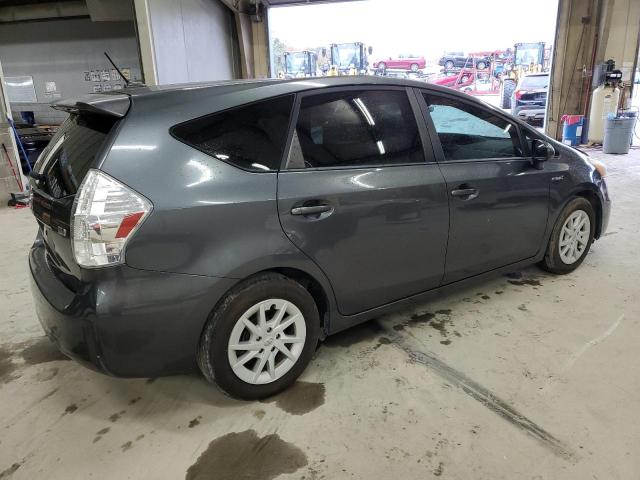JTDZN3EU3C3131920 - 2012 TOYOTA PRIUS V CHARCOAL photo 3