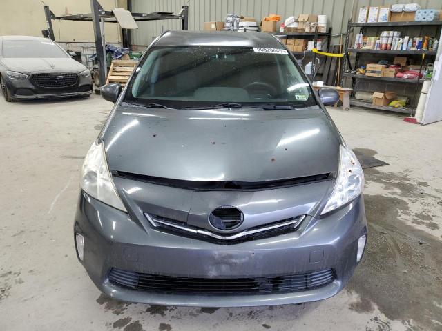 JTDZN3EU3C3131920 - 2012 TOYOTA PRIUS V CHARCOAL photo 5