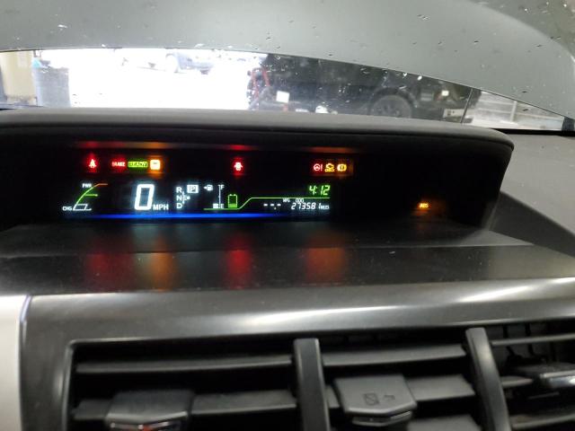 JTDZN3EU3C3131920 - 2012 TOYOTA PRIUS V CHARCOAL photo 9