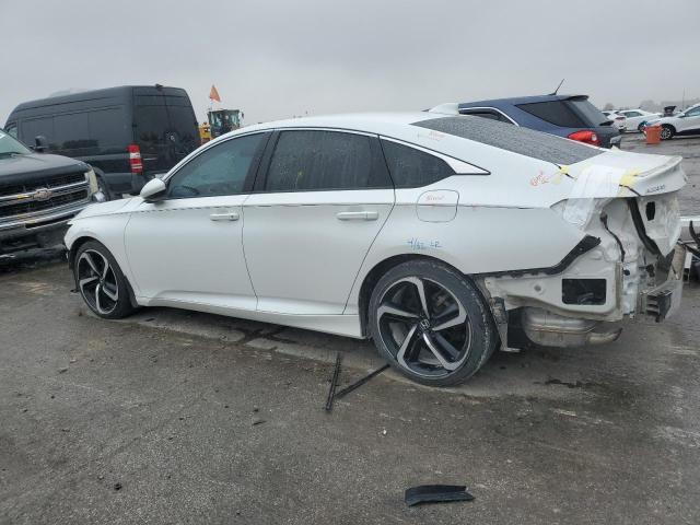 1HGCV1F38JA235734 - 2018 HONDA ACCORD SPORT Белый фото 2