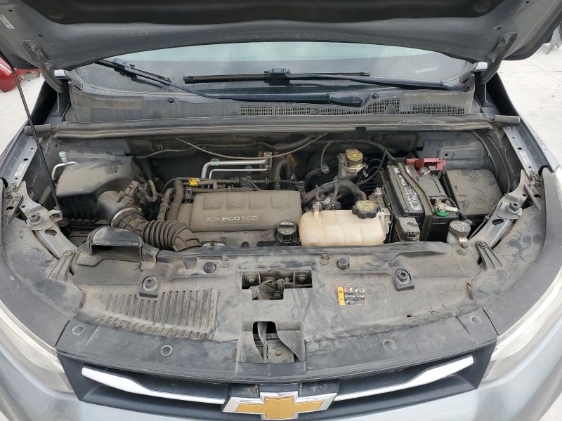 KL7CJPSB7KB725939 - 2019 CHEVROLET TRAX 1LT Сұр фото 12