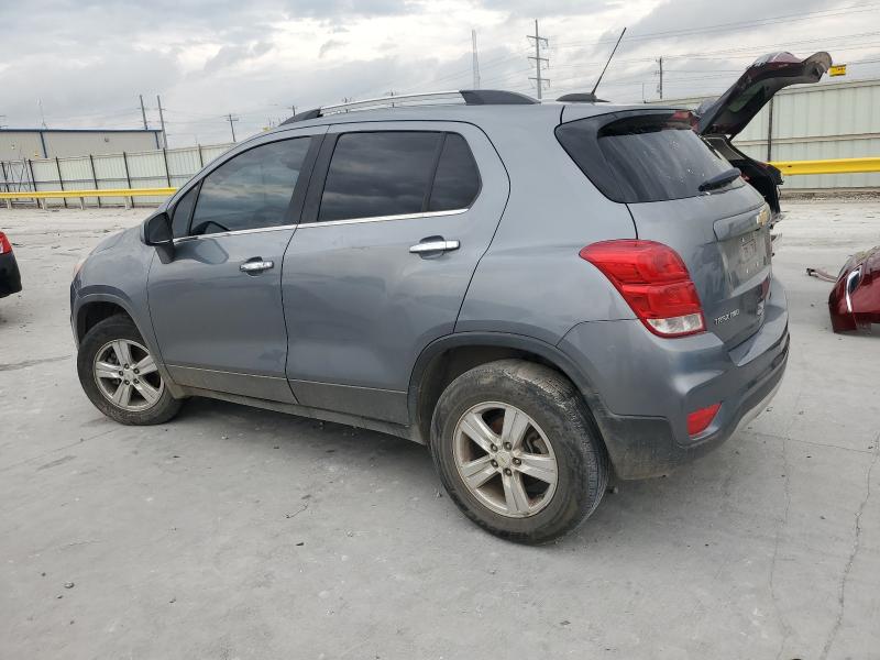 KL7CJPSB7KB725939 - 2019 CHEVROLET TRAX 1LT Сұр фото 2