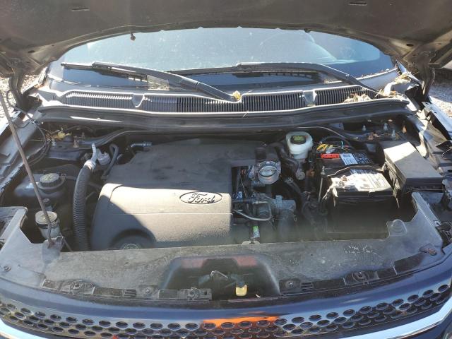 1FM5K8D8XFGB35724 - 2015 FORD EXPLORER XLT BLACK photo 12