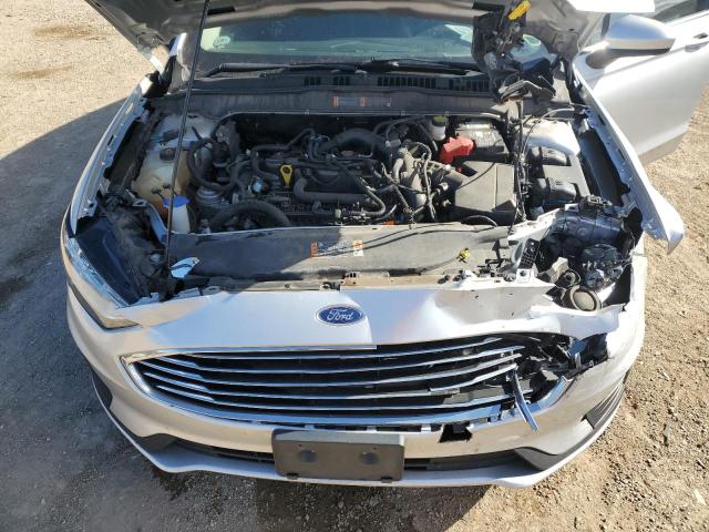 3FA6P0HD3KR194917 - 2019 FORD FUSION SE ვერცხლისფერი ფოტო 11