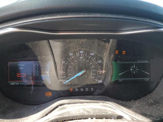 3FA6P0HD3KR194917 - 2019 FORD FUSION SE ვერცხლისფერი ფოტო 9