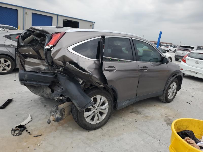 5J6RM3H73CL031979 - 2012 HONDA CR-V EXL GRAY photo 3