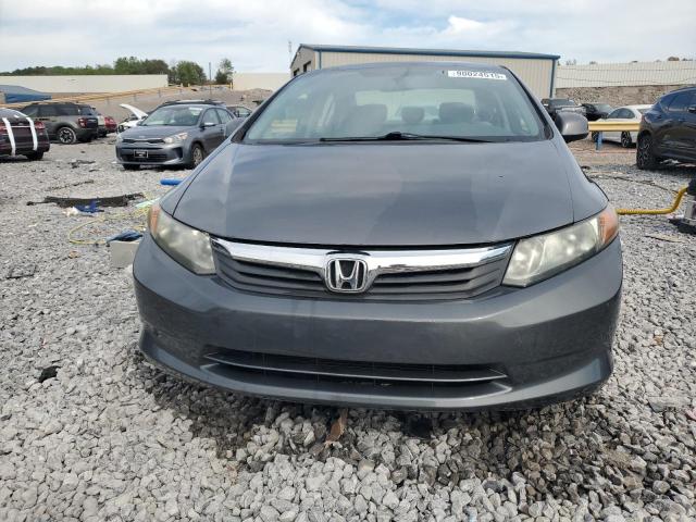19XFB2F5XCE034946 - 2012 HONDA CIVIC LX GRAY photo 5
