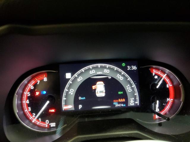 2T3P1RFV7PC376785 - 2023 TOYOTA RAV4 XLE ვერცხლისფერი ფოტო 9