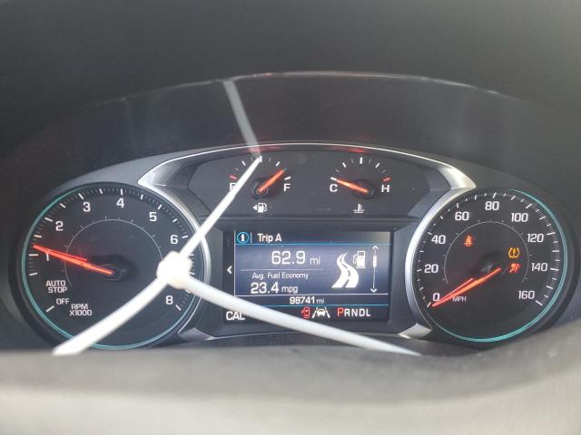 3GNAXUEV5LS668893 - 2020 CHEVROLET EQUINOX LT BLUE photo 9