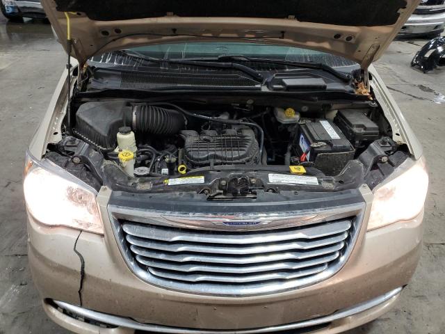2C4RC1CG3CR415918 - 2012 CHRYSLER TOWN & COU TOURING L BEIGE photo 12