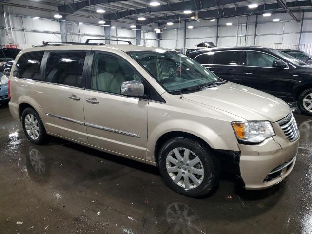 2C4RC1CG3CR415918 - 2012 CHRYSLER TOWN & COU TOURING L BEIGE photo 4