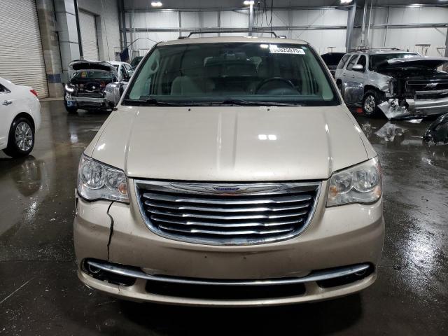 2C4RC1CG3CR415918 - 2012 CHRYSLER TOWN & COU TOURING L BEIGE photo 5