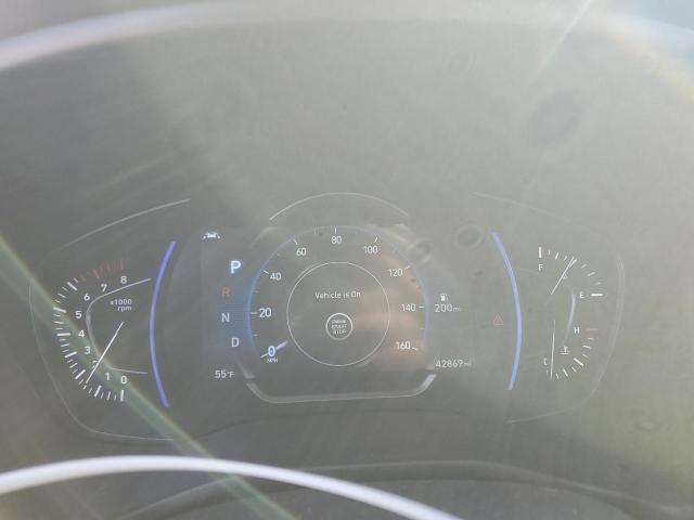 5NMS33AA7LH167369 - 2020 HYUNDAI SANTA FE SEL WHITE photo 9