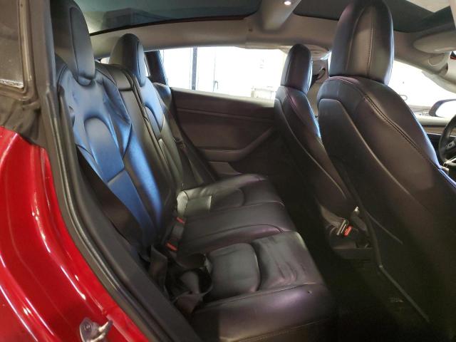 5YJ3E1EA7NF191379 - 2022 TESLA MODEL 3 წითელი ფოტო 10