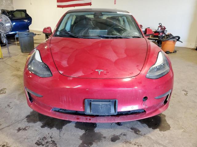 5YJ3E1EA7NF191379 - 2022 TESLA MODEL 3 წითელი ფოტო 5