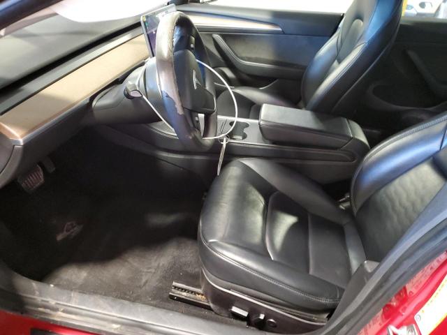 5YJ3E1EA7NF191379 - 2022 TESLA MODEL 3 წითელი ფოტო 7