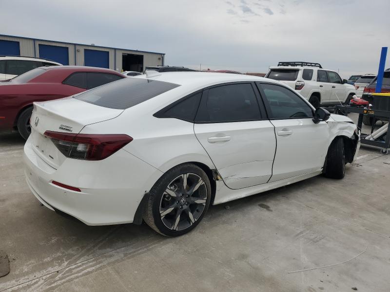 2HGFE4F83SH320011 - 2025 HONDA CIVIC SPORT თეთრი ფოტო 3