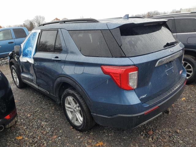 1FMSK8DH1LGA67019 - 2020 FORD EXPLORER XLT 蓝色 照片 2
