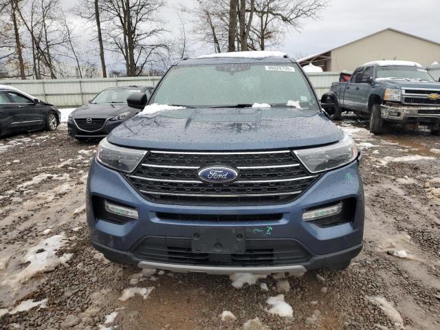 1FMSK8DH1LGA67019 - 2020 FORD EXPLORER XLT 蓝色 照片 5