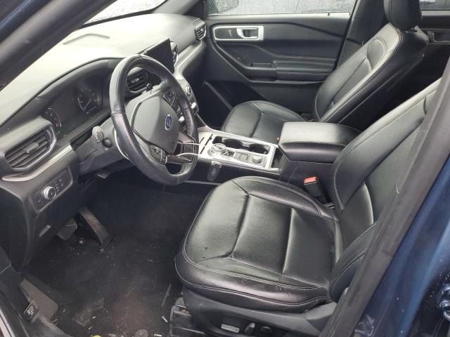 1FMSK8DH1LGA67019 - 2020 FORD EXPLORER XLT 蓝色 照片 7