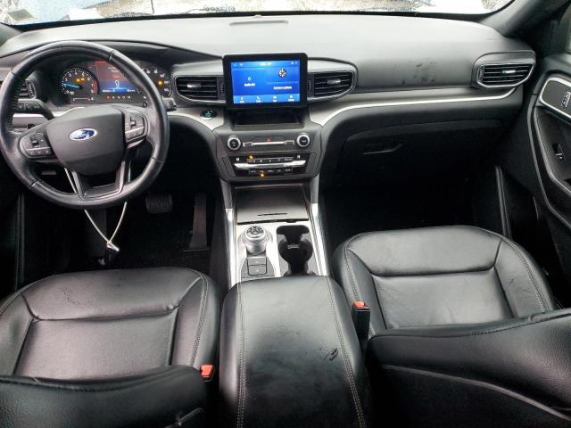 1FMSK8DH1LGA67019 - 2020 FORD EXPLORER XLT 蓝色 照片 8