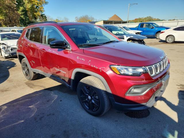 3C4NJDBBXNT110749 - 2022 JEEP COMPASS LATITUDE 栗色 照片 4