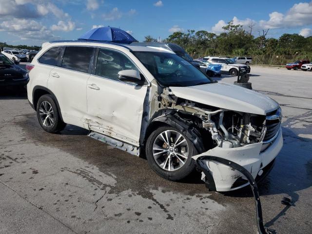 5TDKKRFHXGS141119 - 2016 TOYOTA HIGHLANDER XLE თეთრი ფოტო 4