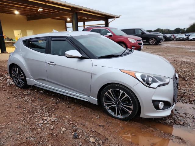 KMHTC6AE4GU283745 - 2016 HYUNDAI VELOSTER TURBO ვერცხლისფერი ფოტო 4