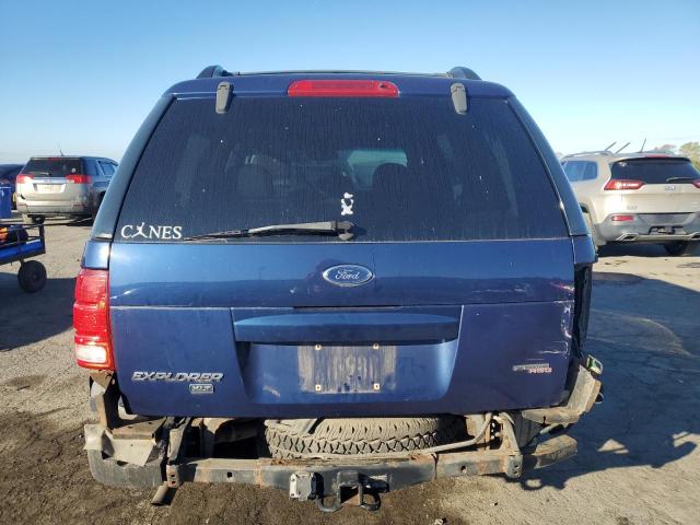 1FMZU73E05UA63381 - 2005 FORD EXPLORER XLT BLUE photo 6