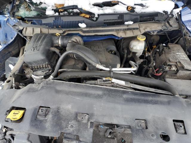 3C6JR7AT6JG195764 - 2018 RAM 1500 ST Синій фото 11