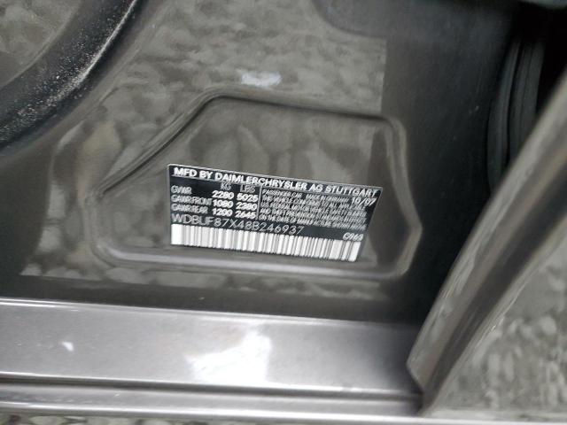 WDBUF87X48B246937 - 2008 MERCEDES-BENZ E 350 4MATIC TAN photo 12