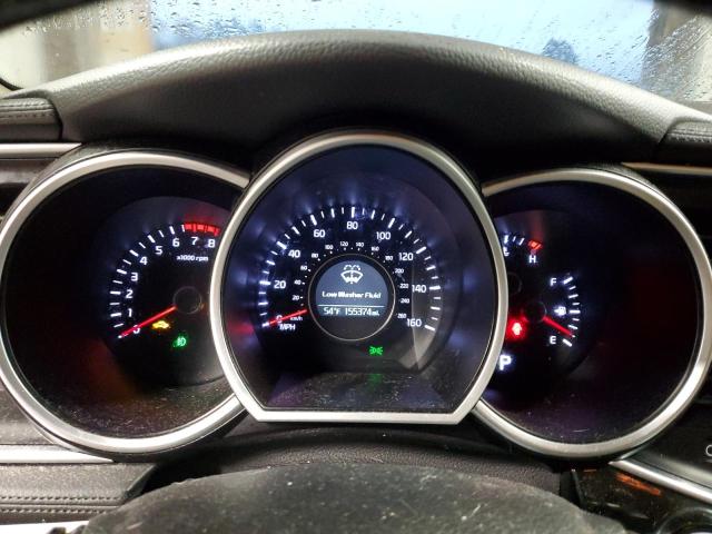 5XXGN4A71FG431490 - 2015 KIA OPTIMA EX BLACK photo 9