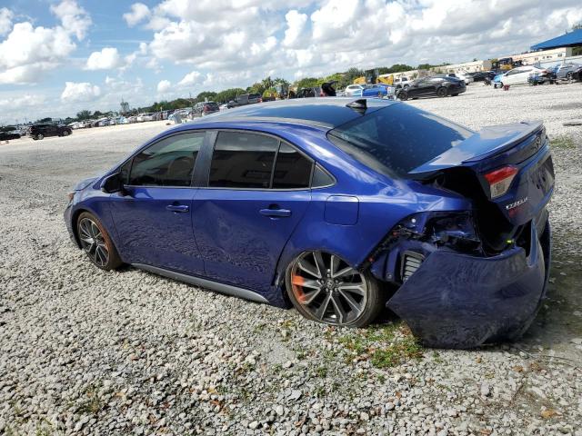 5YFS4MCE9MP070877 - 2021 TOYOTA COROLLA SE Blau Foto 2