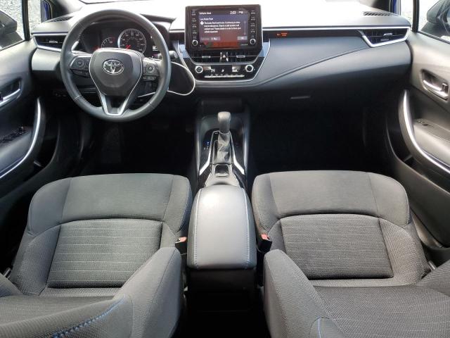 5YFS4MCE9MP070877 - 2021 TOYOTA COROLLA SE Blau Foto 8